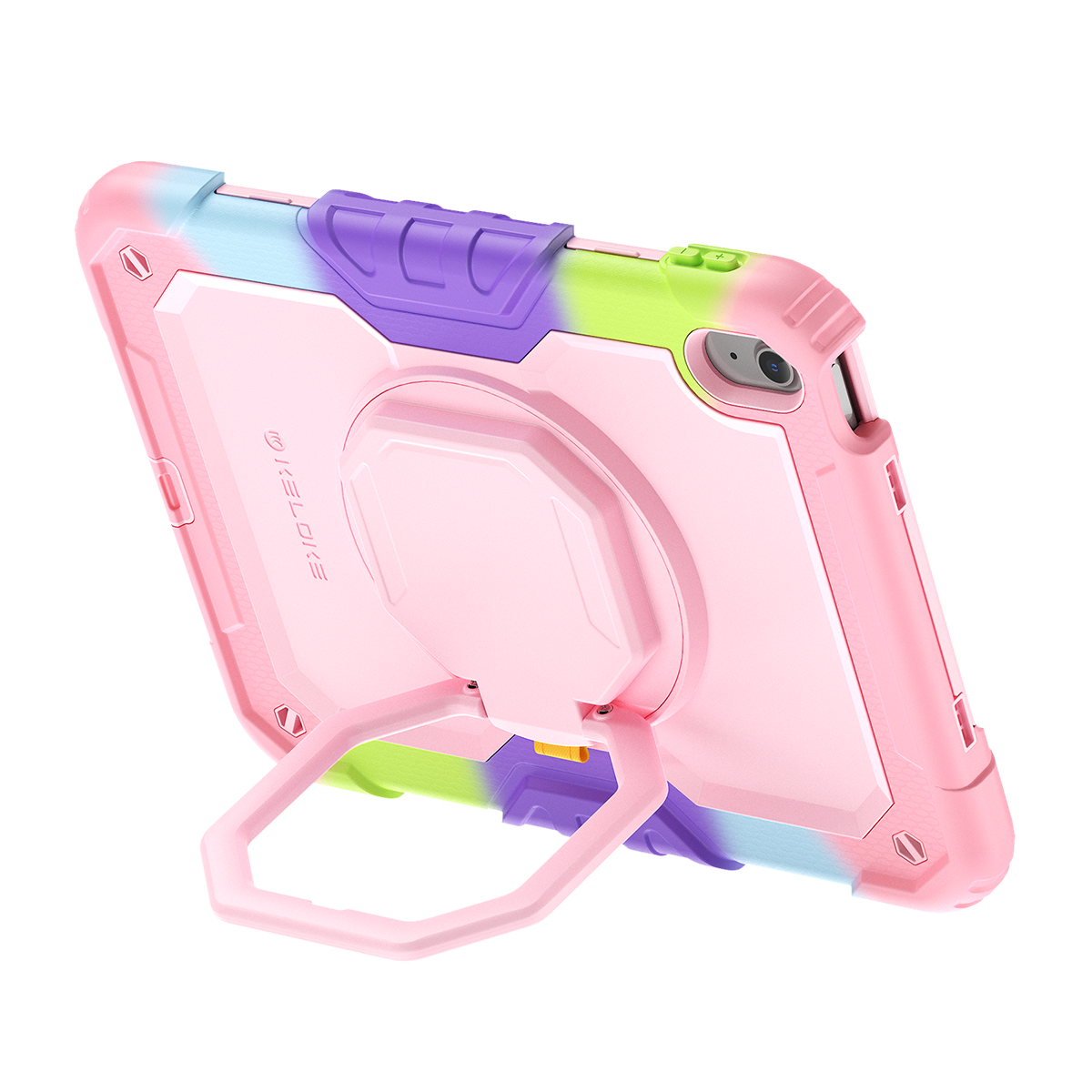 Shock‑G 3‑Layer Armor & Rotating Hand Grip for iPad 10th/11th