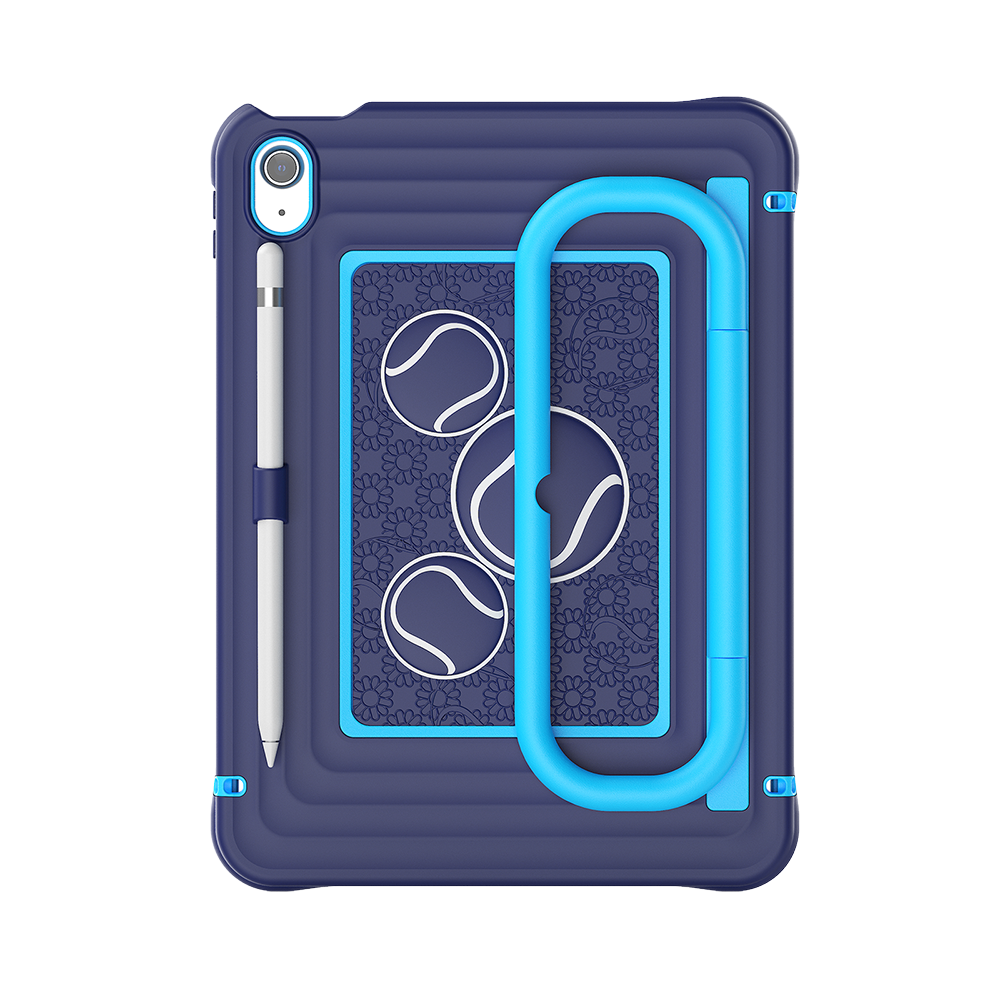 iPad (A16) 11th/10th Gen 11/10.9 Inch Kids Tablet Case - Shockproof Handle Stand Cover,Indigo-t4option0_0