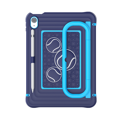 iPad (A16) 11th/10th Gen 11/10.9 Inch Kids Tablet Case - Shockproof Handle Stand Cover,Indigo-t4option0_0