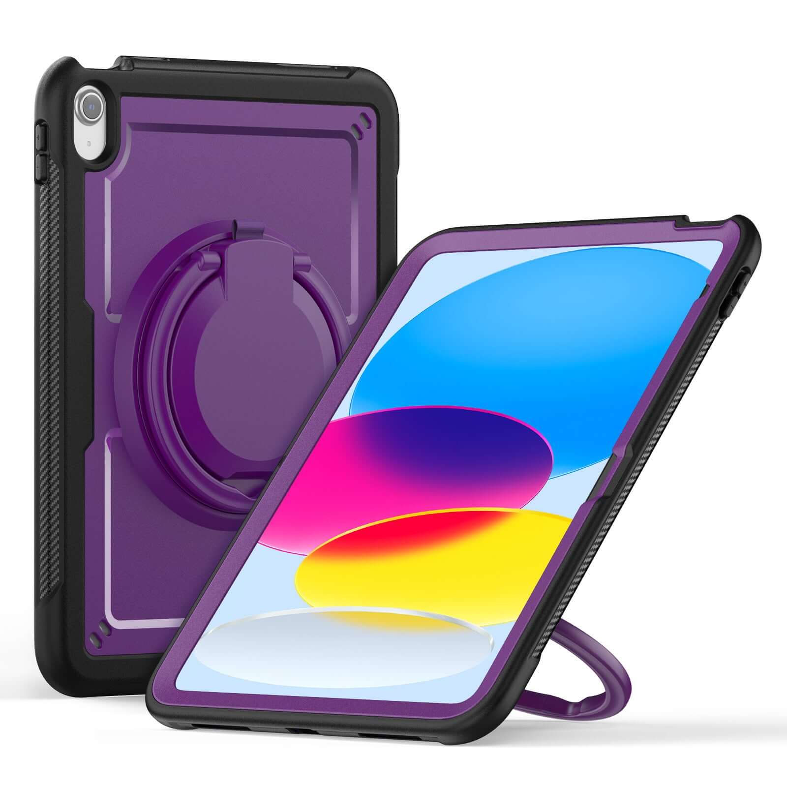 SEYMAC iPad A16 11 Inch Case (2025)-TPU-G Series-Purple