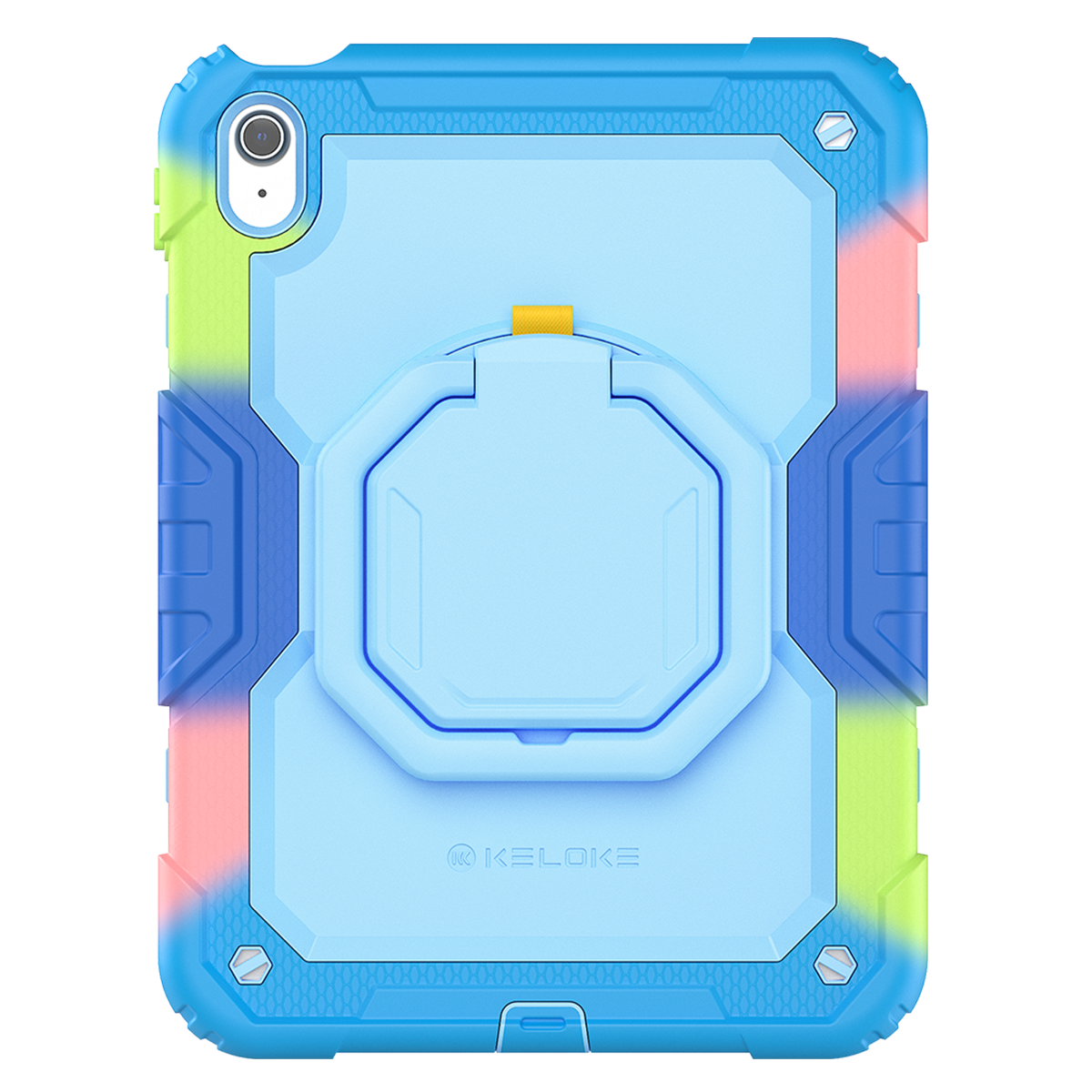 Shock‑G 3‑Layer Armor & Rotating Hand Grip for iPad 10th/11th