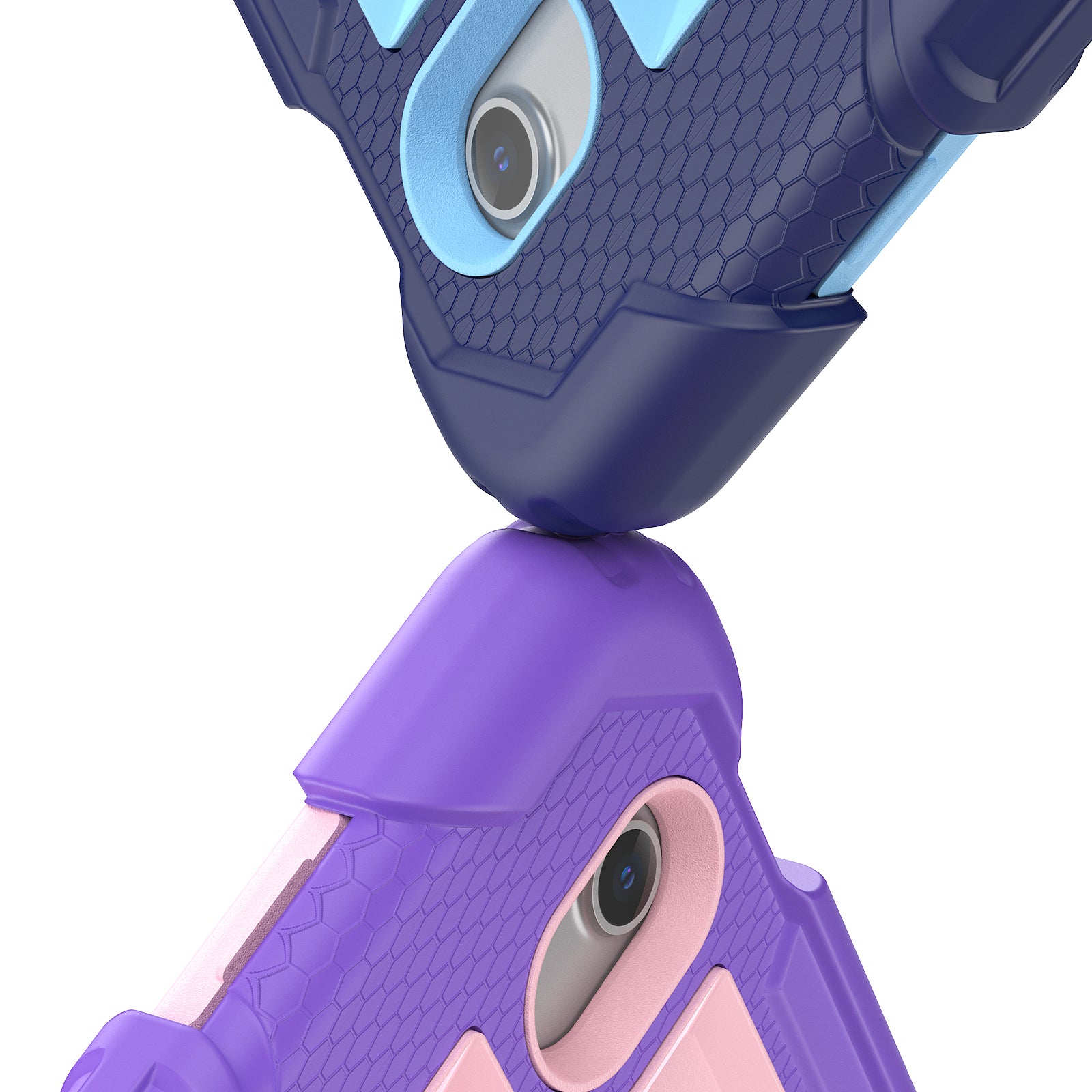 Shock‑G 3‑Layer Armor & Rotating Hand Grip for iPad Mini 8.3" (A17 Pro/6th Gen)