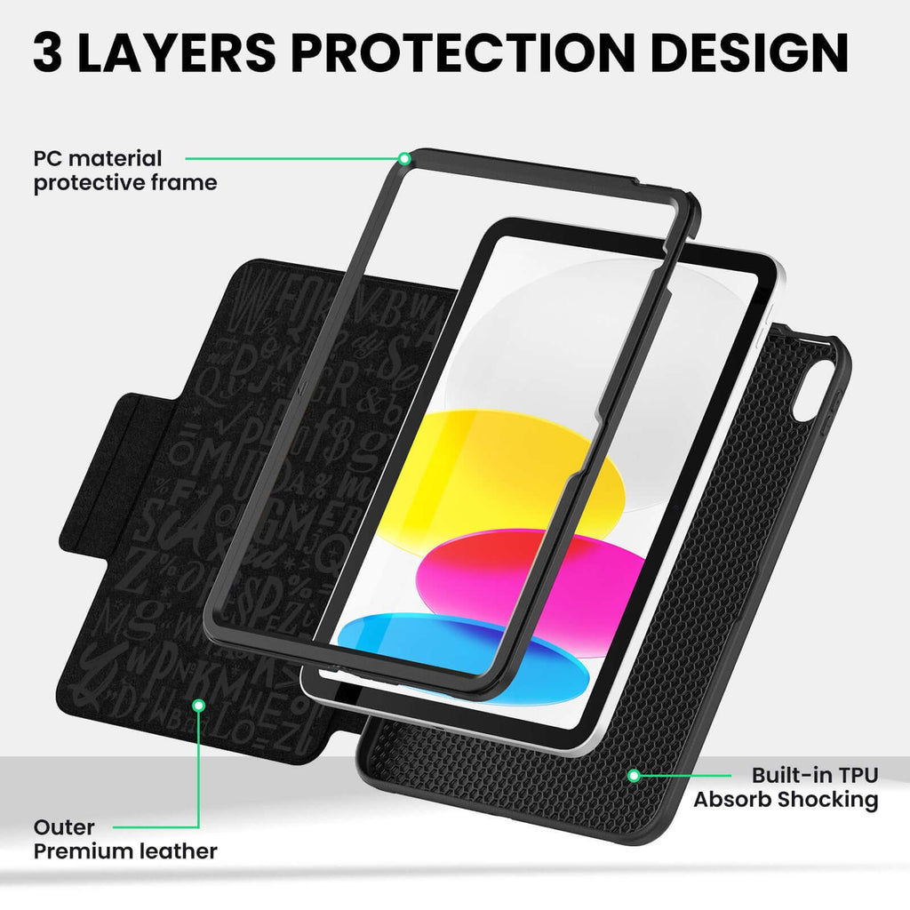 SEYMAC iPad A16 11 Inch Case (2025)-Leather-C Series-iPad A16-SEYMAC