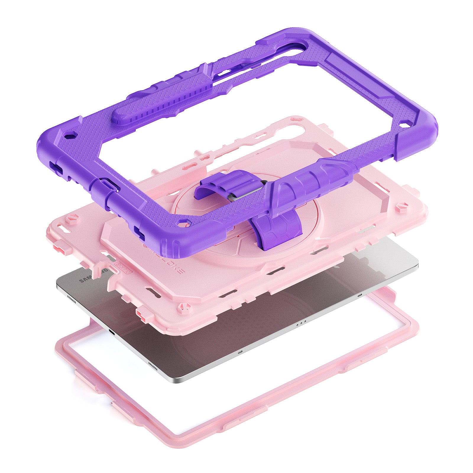 Shock‑S Triple‑Layer Drop Protection for Galaxy Tab S10 Lite/S10 FE/S9 FE/S9
