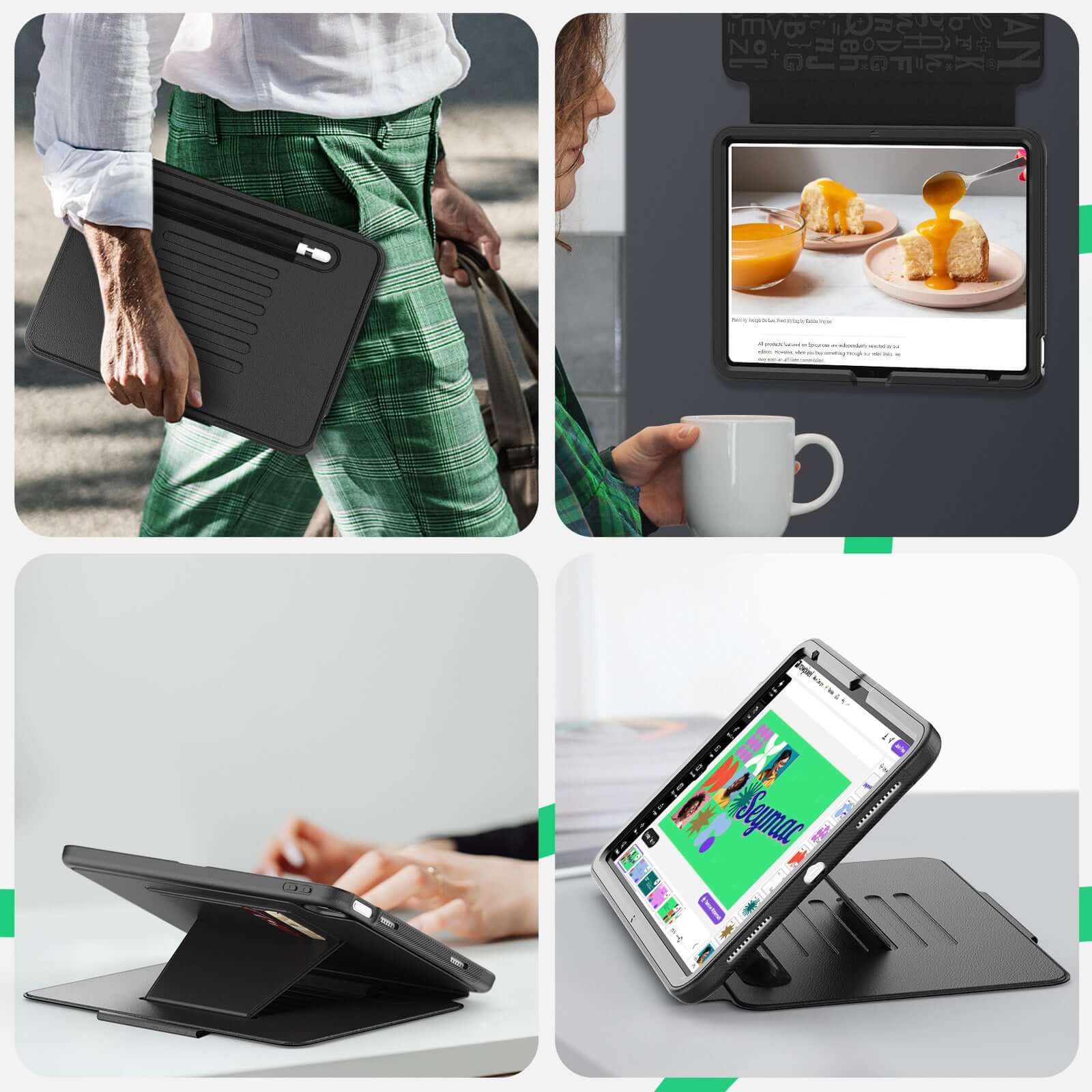 SEYMAC iPad A16 11 Inch Case (2025)-Leather-C Series-iPad A16-SEYMAC
