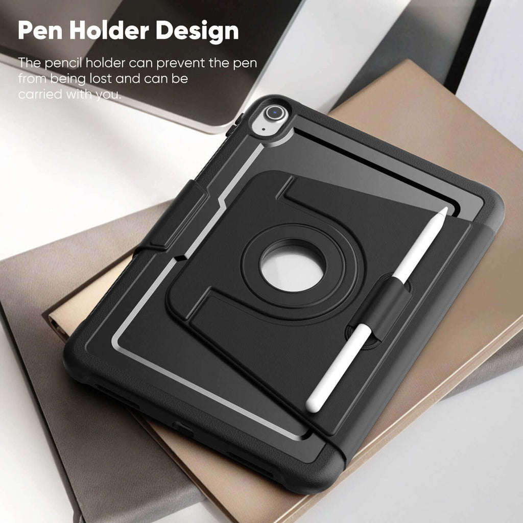 SEYMAC iPad A16 11 Inch Case (2025) showcasing a pen holder design for easy portability and convenience.