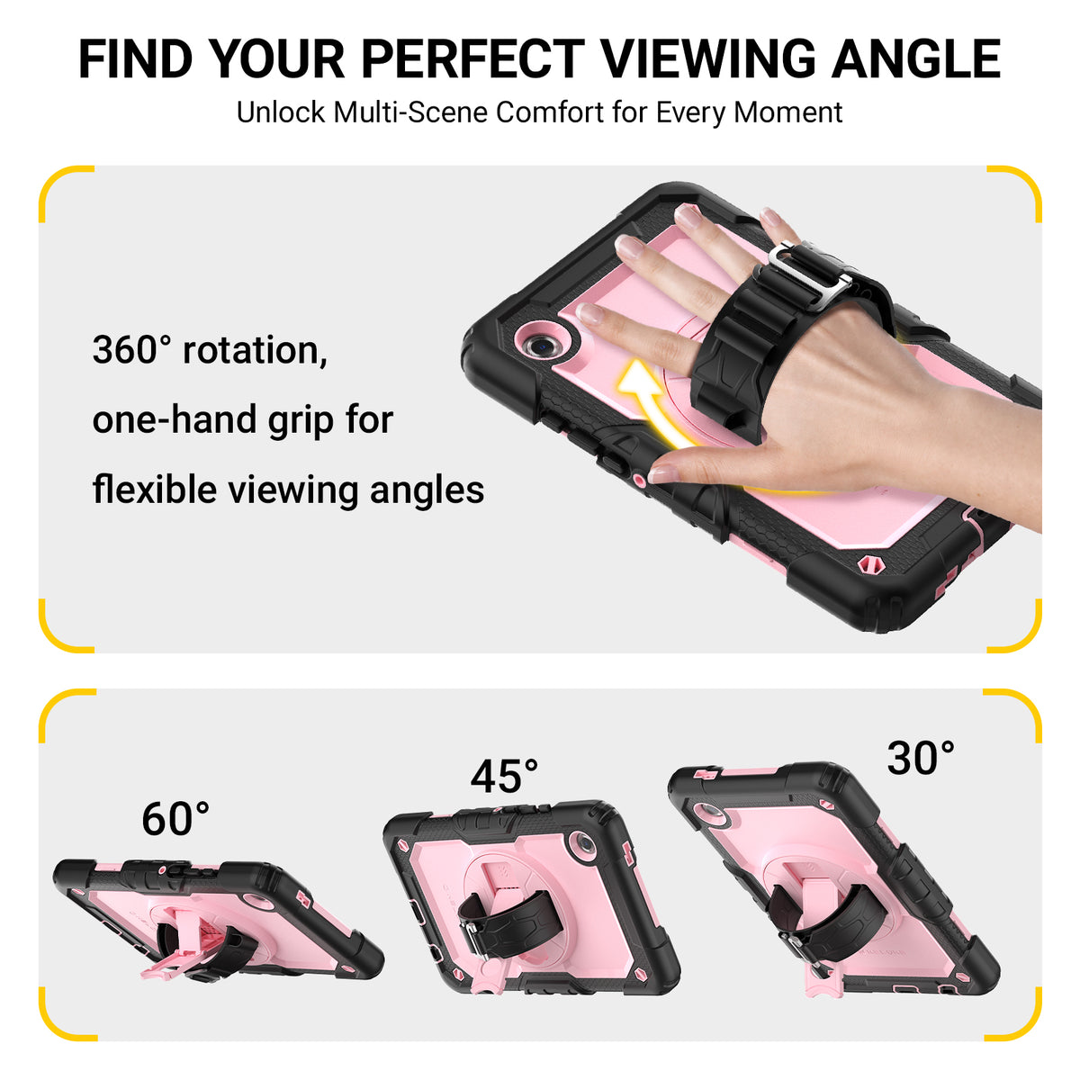 Shock‑S Triple‑Layer Drop Protection for Galaxy Tab A9/A11