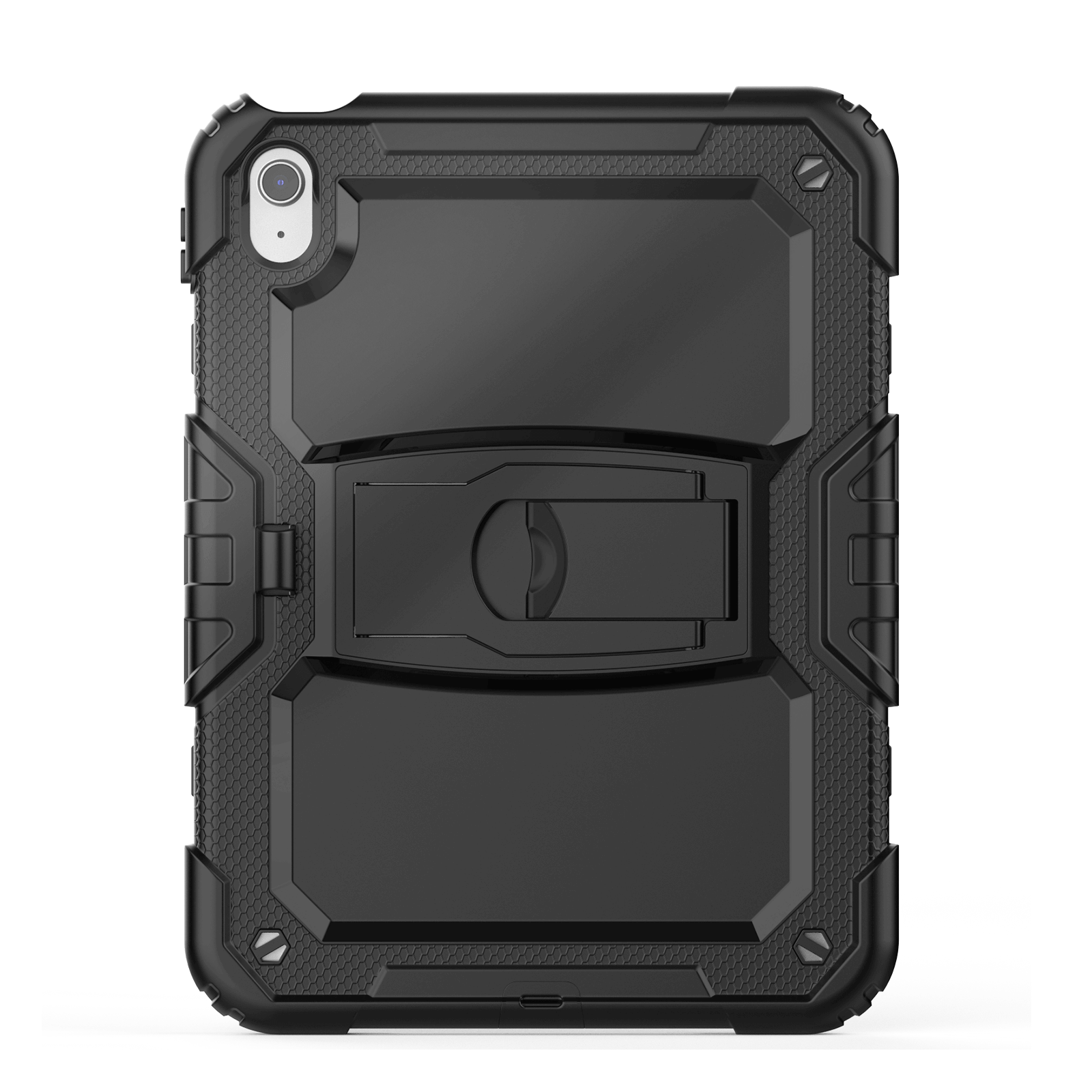 iPad (A16) 11th/10th Gen 11/10.9 Inch Heavy Duty Case with Built‑in Kickstand